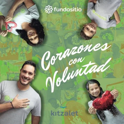 Portada oficial de Corazones con Voluntad, Fundasitio y Ediciones Kitzalet