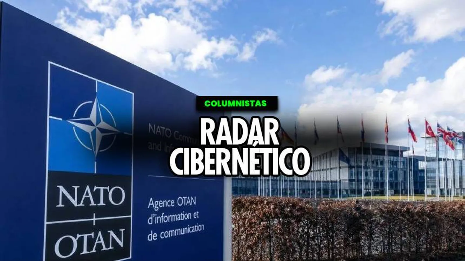 Ilustración original de «La OTAN digital ya comenzó… y casi nadie en América Latina se dio cuenta» en Caraota Digital · Radar Cibernético